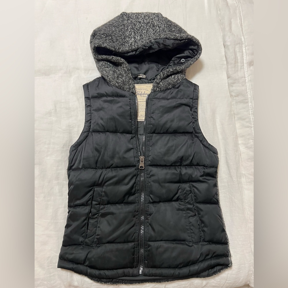Zara trafaluc puffer vest